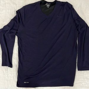 Nike Navy long sleeve T